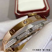 Catier Double-ring Bracelet Gold  - 3