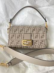 Fendi Baguette White - 27x6x15cm - 1