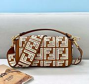 Fendi Baguette Brown - 28×6×14cm - 4