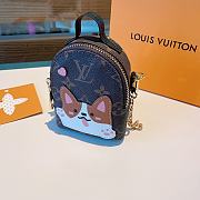 Louis Vuitton Puppy Cartoon Backpack Key Chain - 3