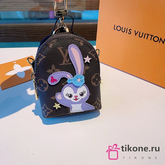 Louis Vuitton Rabbit Cartoon Backpack Key Chain - 1