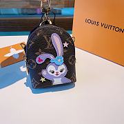 Louis Vuitton Rabbit Cartoon Backpack Key Chain - 1