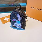 Louis Vuitton Rabbit Cartoon Backpack Key Chain - 2