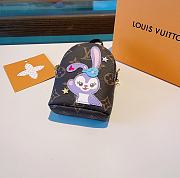 Louis Vuitton Rabbit Cartoon Backpack Key Chain - 3