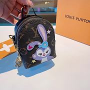 Louis Vuitton Rabbit Cartoon Backpack Key Chain - 5