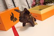 Louis Vuitton Pitbull Pendant Keychain 01 - 2