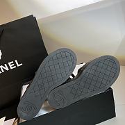 Chanel's New Wedge Heel Platform Sandals Black - 4