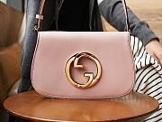 GG Blondie Shoulder Bag In Pink -28x16x4cm - 2