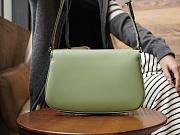 GG Blondie Shoulder Bag In Green - 28x16x4cm - 2