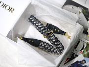 Dior Shoulder Strap Dark Blue Adjustment  - 1