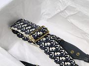 Dior Shoulder Strap Dark Blue Adjustment  - 3