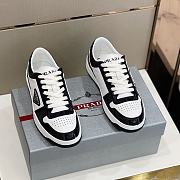 Prada Downtown Sneakers In Black-White - 4