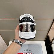 Prada Downtown Sneakers In Silver-White - 5