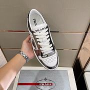 Prada Downtown Sneakers In Silver-White - 3