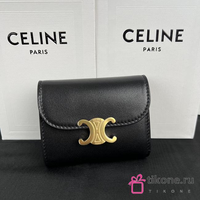 Celine Triomphe Wallet -10.5x9cm - 1