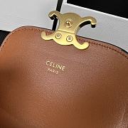 Celine Triomphe Canvas Wallet - 10.5x9cm - 2