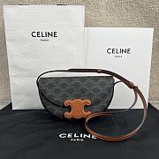 Celine Besace Cuir Triomphe - 23x13.5x6cm - 1