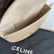 Celine Nude Besace Cuir Triomphe - 23x13.5x6cm - 3