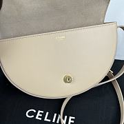 Celine Nude Besace Cuir Triomphe - 23x13.5x6cm - 2