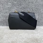 Celine Teen Soft 16 In Smooth Calfskin Black - 23x15x9cm - 3