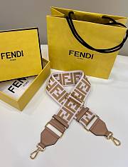 Fendi Strap FF Light Brown  - 1