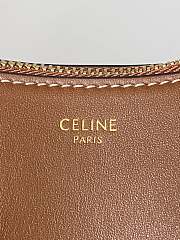 Celine Ava Bag In Brown - 23x7x14cm - 5