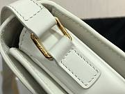 Celine Teen Besace Triomphe in White - 18.5x6x16cm - 5