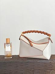 LOEWE SMALL LEATHER PUZZLE EDGE BAG - 24x10x14cm - 5