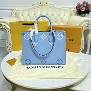 Louis Vuitton Onthego Monogram Blue - 35x27x14cm - 5