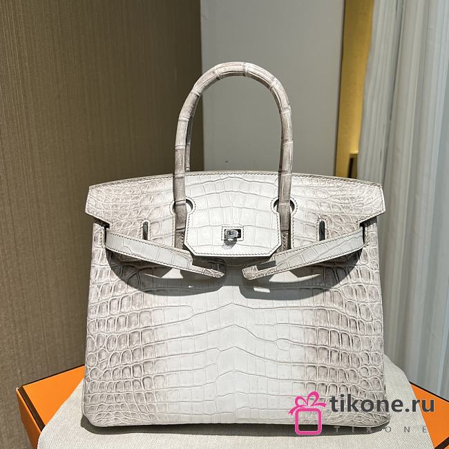 Hermes Himalayan Birkin 30 Silver - 1