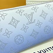 LV Blue Zippy Wallet -  19.5x10.5x2.5 cm - 2