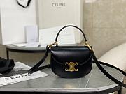 Celine Triomphe Lisa Small Black - 19x15x6cm - 1