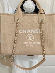 Chanel Deauville Tote Size 38cm - 4