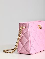 Chanel 22S Hobo Shoulder Bag Pink Caviar - 20x16x8cm - 3