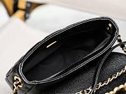 Chanel 23 Messenger Black Bag -  19x16x7cm  - 2