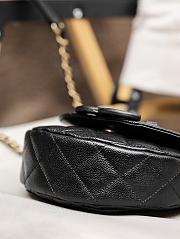 Chanel 23 Messenger Black Bag -  19x16x7cm  - 4