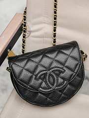 Chanel 23 Messenger Black Bag -  19x16x7cm  - 5