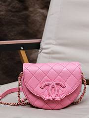 Chanel 23 Messenger Pink Bag -  19x16x7cm  - 1