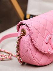 Chanel 23 Messenger Pink Bag -  19x16x7cm  - 3