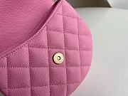 Chanel 23P Hidden Big Bang Saddle Pink Bag - 19x16x7cm - 2