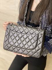 Chanel Jumbo Quilted Lambskin Bag 30  - 5