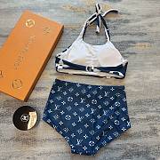 LV Summer Swimsuit Blue SML - 5