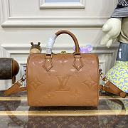 LV Speedy Bandoulière 25 Wild at Heart Caramel- 25x19x15cm - 1