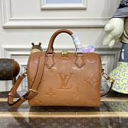 LV Speedy Bandoulière 25 Wild at Heart Caramel- 25x19x15cm - 2