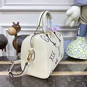 LV Speedy Bandoulière 25 White - 25x19x15cm - 2