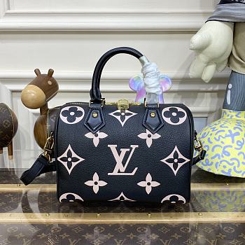 LV Speedy Bandoulière Black - 25x19x15cm