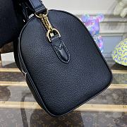 LV Speedy Bandoulière Black - 25x19x15cm - 4