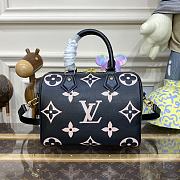 LV Speedy Bandoulière Black - 25x19x15cm - 2