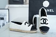 Chanel Espadrilles Shoes White  - 3