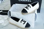 Chanel Espadrilles Shoes White  - 4